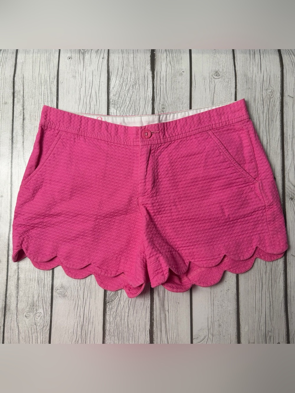 Lilly Pulitzer Women's 2 Buttercup Shorts Aura Pink Jackquard 5" Inseam